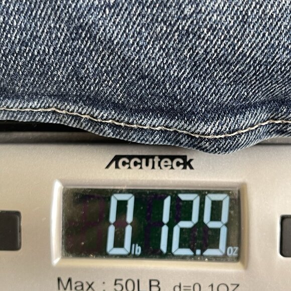 Lucky Brand Womens 10 30 The High Rise Shortie Cutoff Denim Shorts Blue Festival - Picture 12 of 12